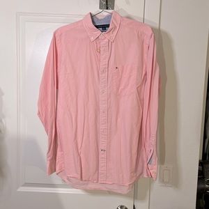 Tommy Hilfiger Pink Casual Dress Shirt (S)